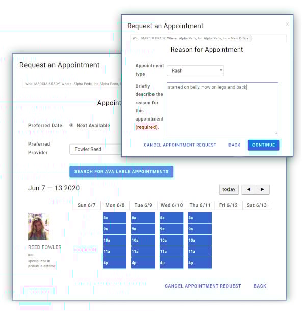 OP Portal - Facilitate parent and patient engagement.